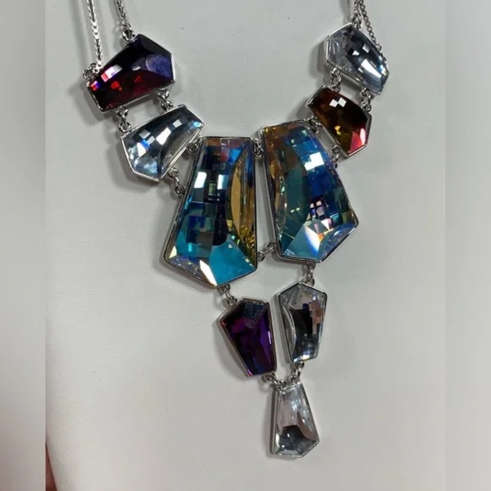 Pre Owned Authentic Swarovski Elegant Multicolor … - image 6